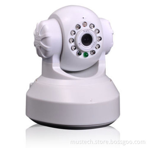 Cheapest IP camera with two-way audio monitoring and IR night vision range up to 8m, MJEPG